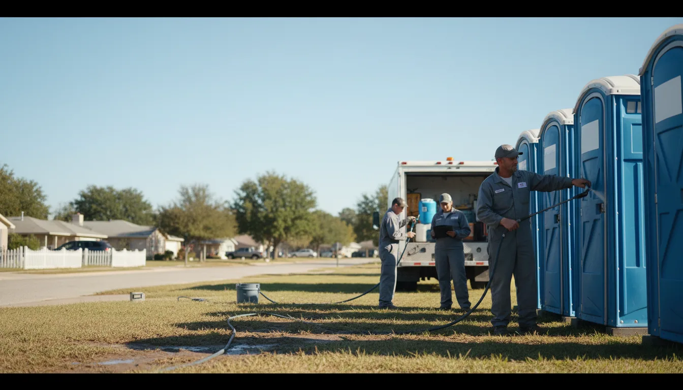 Long-Term Portable Toilet Rental in Waring, TX near me